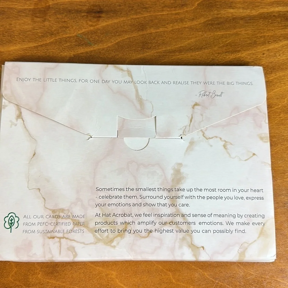 At acrobat cards &invitations. Comes with 25 of each cards.